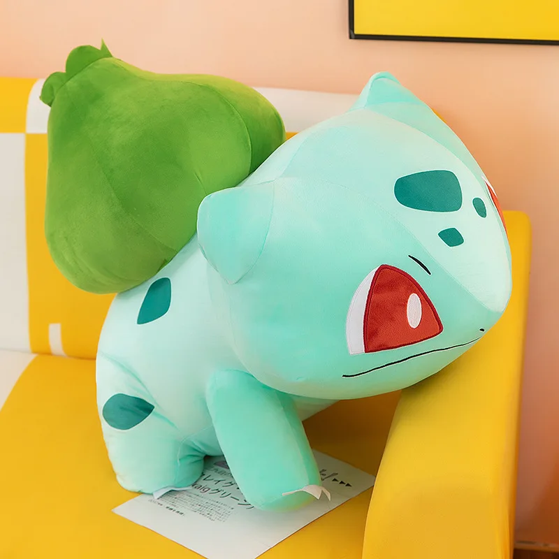 Korean Bulbasaur Plush | Big Size 45cm Pokemon Bulbasaur TAKARA Venusaur Plush -13