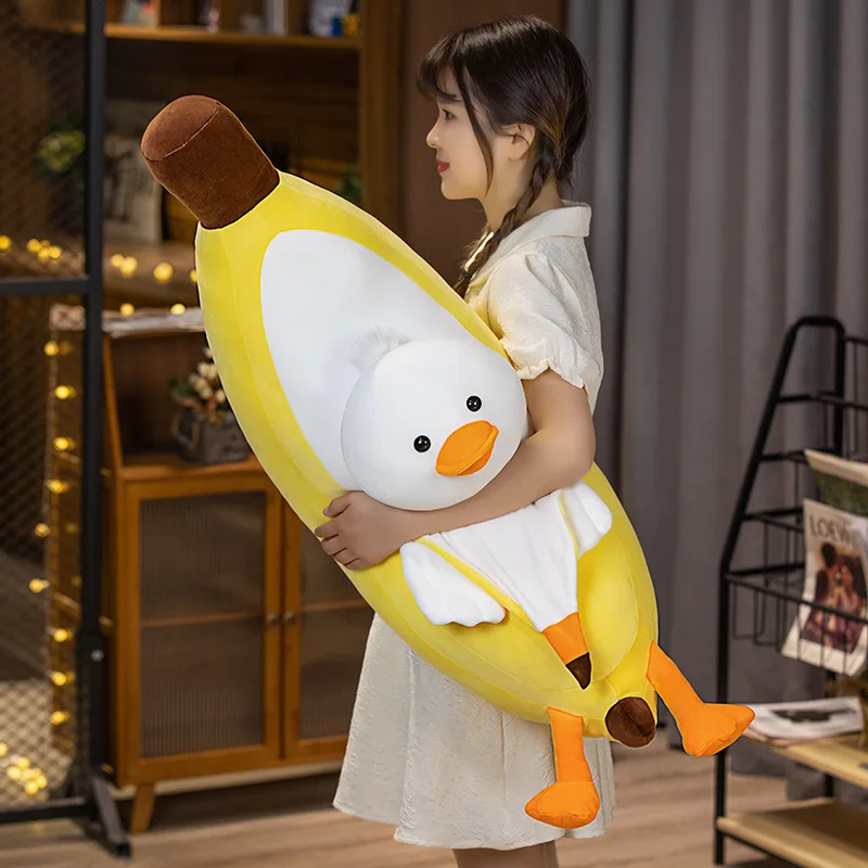 Duck Banana Plush -4