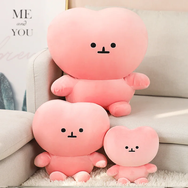 Korean Heart Plush Doll -2