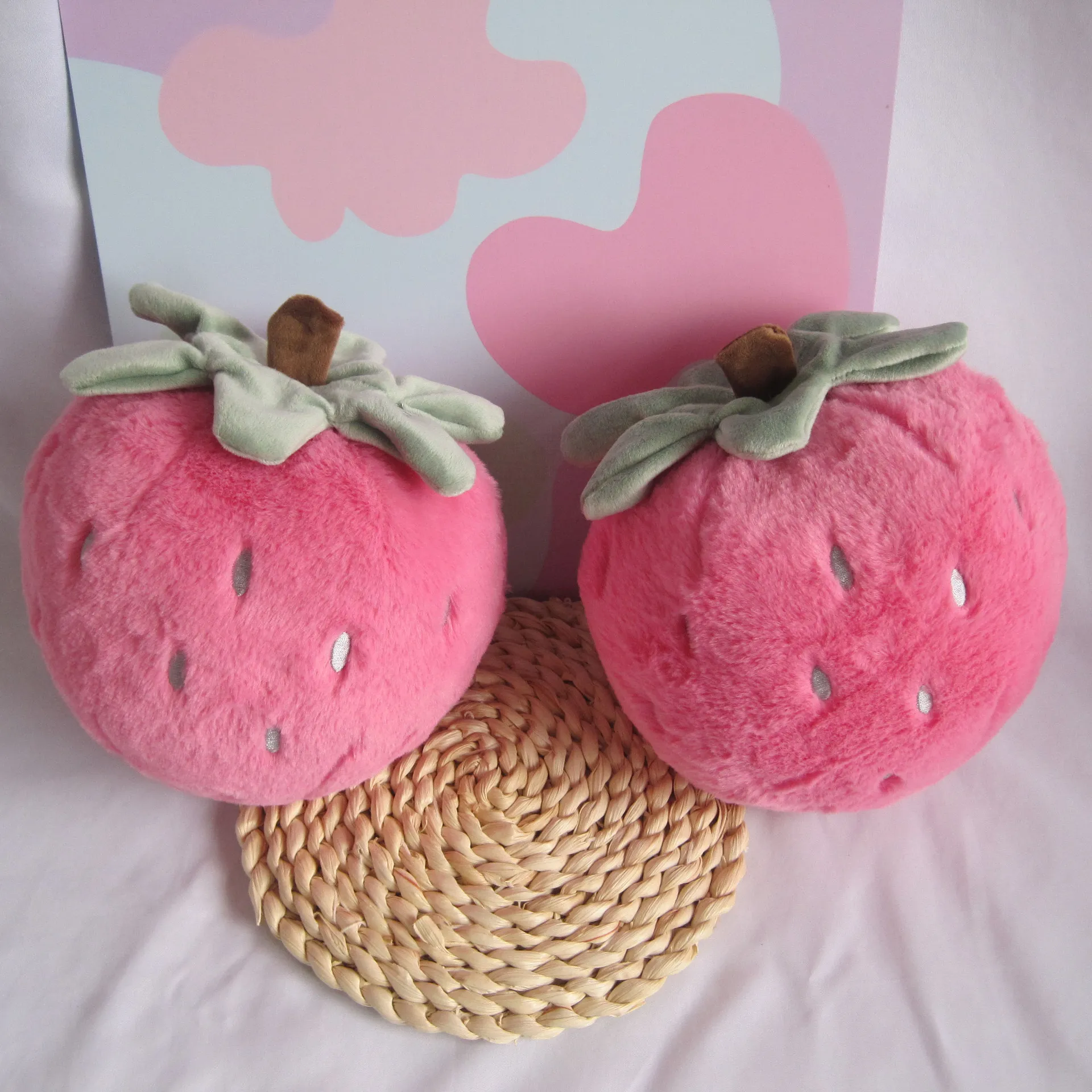 Soft Cute Strawberry Plush -1