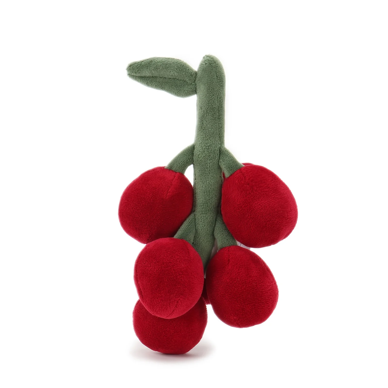 Red Grapes Plush Toy | Stuffed Fruit Paradise Series - Soft Baby Soother -4