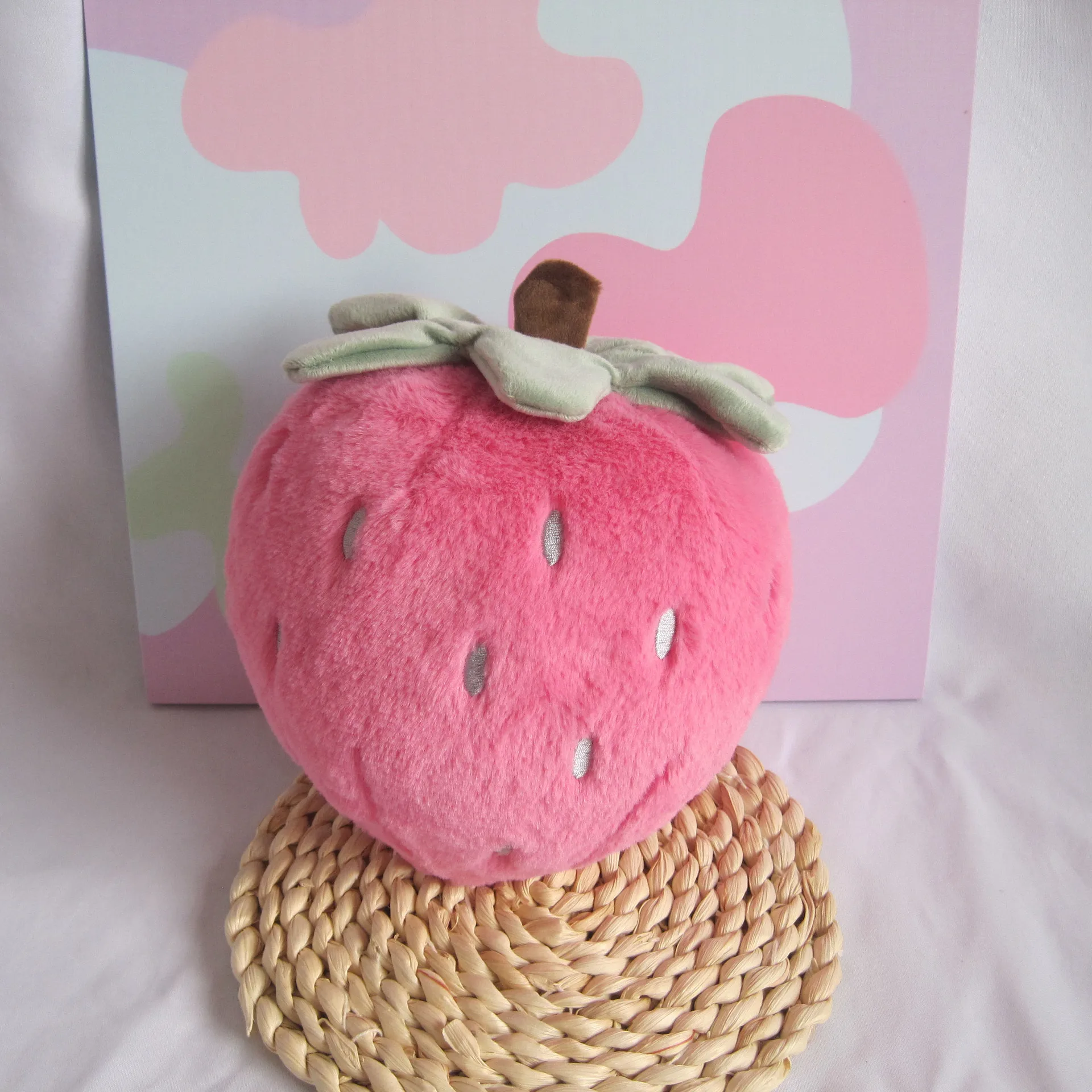 Soft Cute Strawberry Plush -5