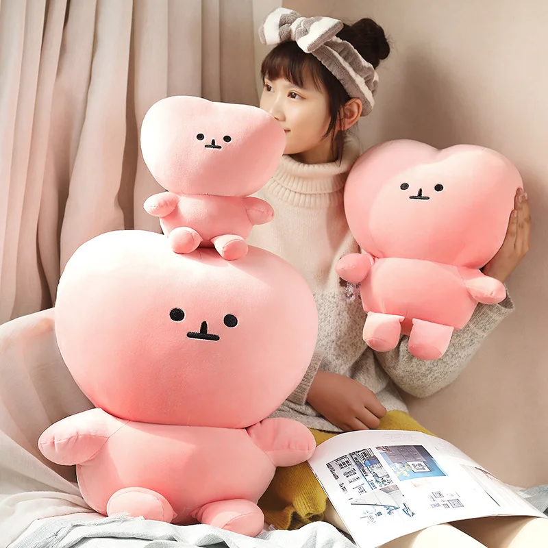 Korean Heart Plush Doll -3