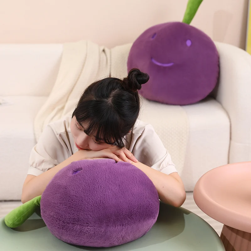 Giant Grape Plush Pillow｜Purple Stuffed Dolls -2