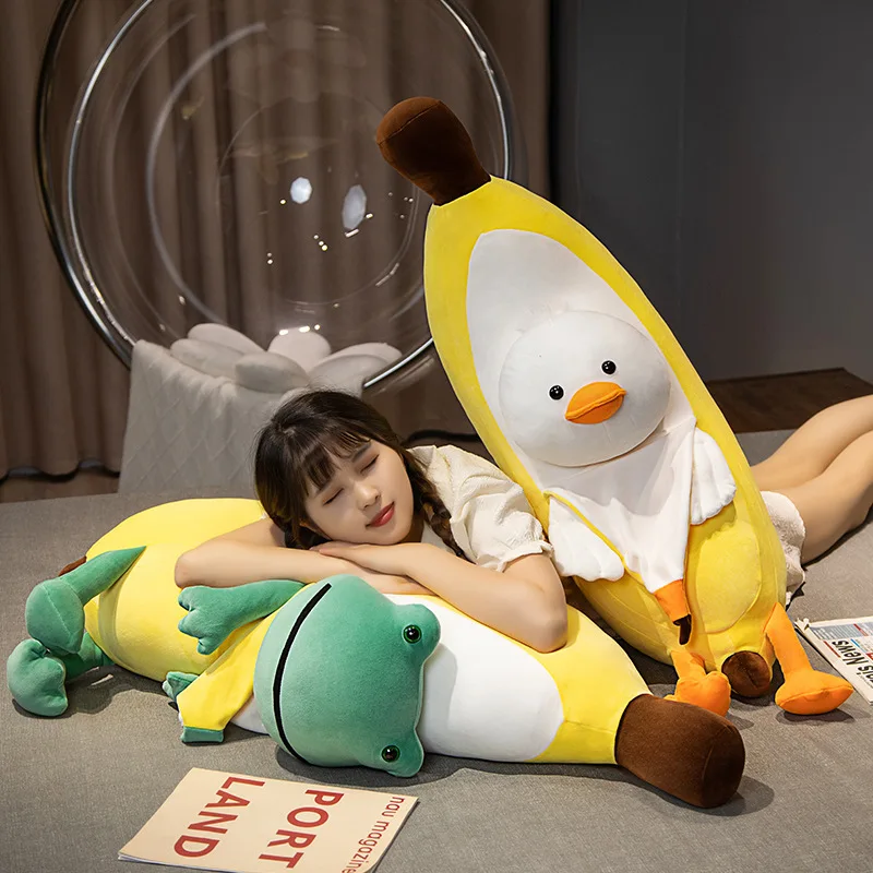 Duck Banana Plush -5