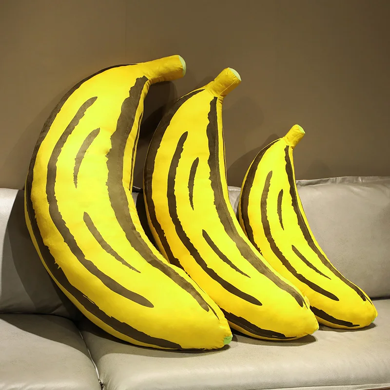 Jamaican Banana Plush | 120cm Giant Soft Cartoon Banana Plush Toys -2