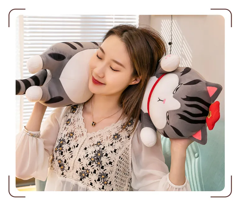Giant Cat Plushie Toy | Sleeping Pillow Kawaii Home Decor Gifts for Children -2