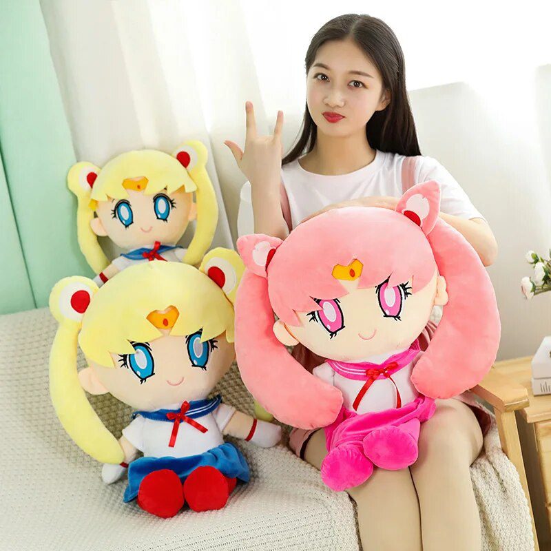 Sailor Miku Plush | Sailor Moon Plush Toy - Home Bedroom Decoration Children's Birthday Gift -2