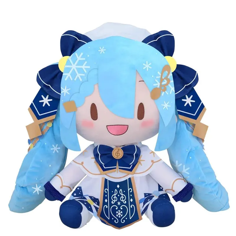 Snow Miku Plush | Snow Future Miku FUFU 50Cm Figurine Plush Toys -4