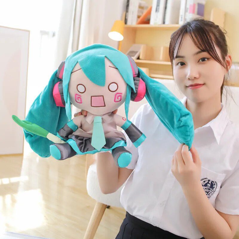 Miku Fuwa Fuwa Plush | Anime Original Preciality SEGA Hatsune Miku Spring Onion Plush Toys -5