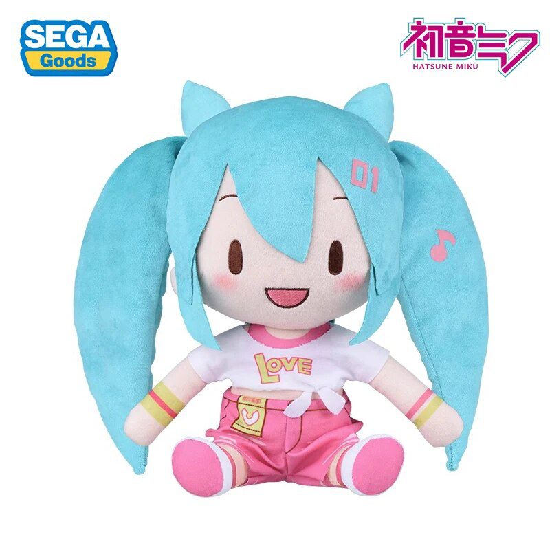 Miku Bunny Plush| Sega VOCALOID Hatsune Miku Fufu Plush Toys -1