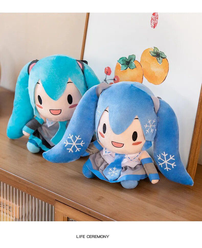 Giant Miku Plush | 23.6 Inch New Product Creative Hatsune Miku Doll -5