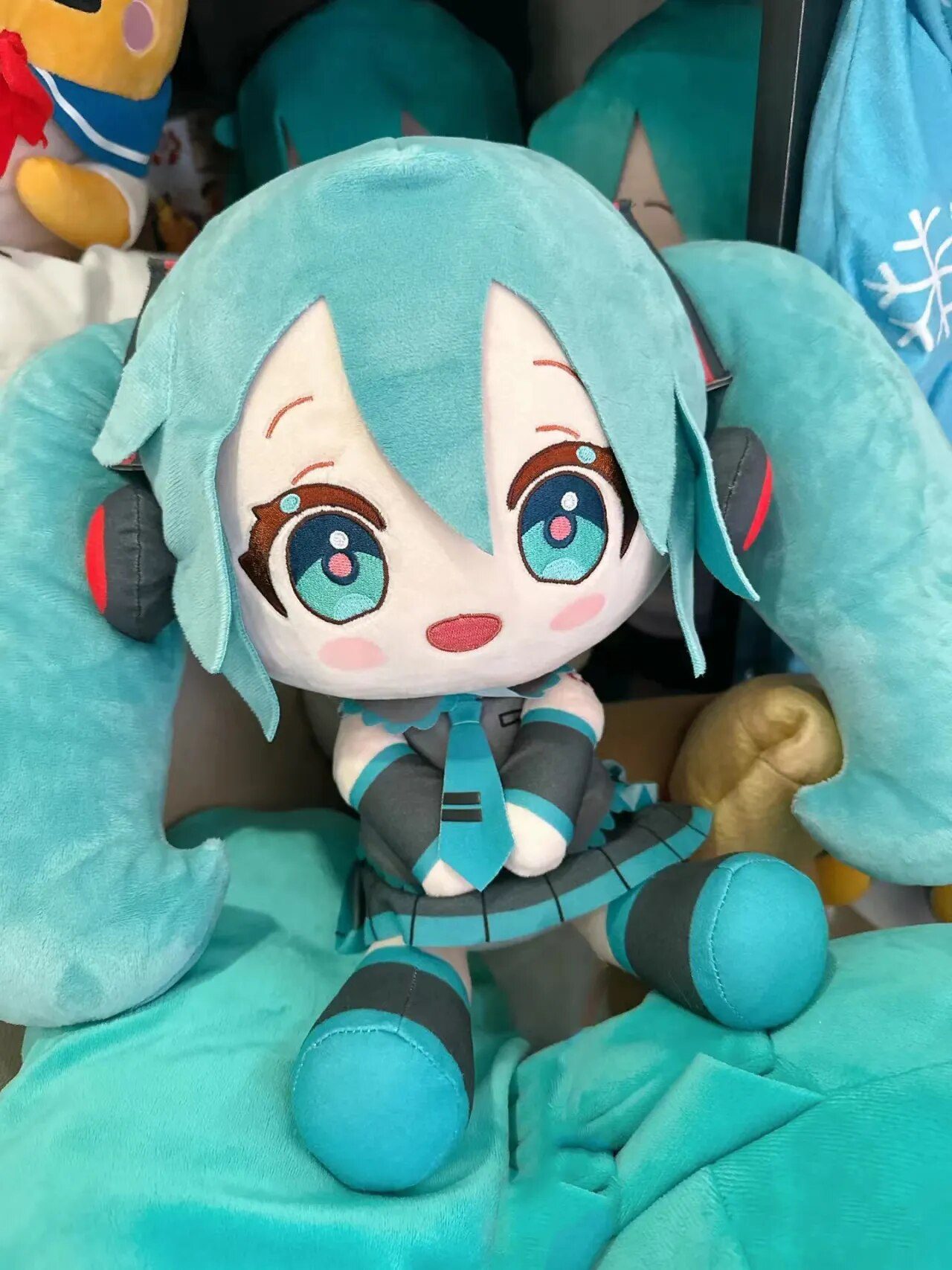 Духовная Мику плюшевая | Hatsune Miku Anime Peripherals Плюшевая кукла Фуфу  - Plushie Pulse