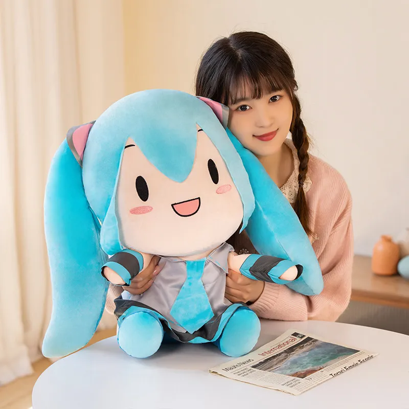 Giant Miku Plush | 23.6 Inch New Product Creative Hatsune Miku Doll -3
