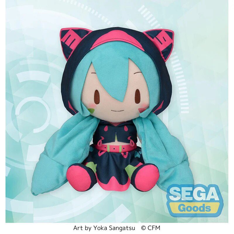 Vocaloid Miku Plush |  27Cm Anime Figurine Collection Toys for Girls Gift -2