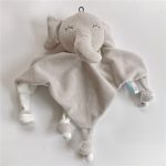 Cute Gray Elephant Head Towel