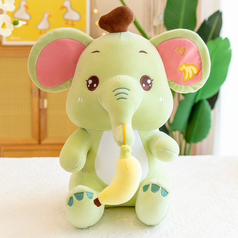 Green Cute Elephant