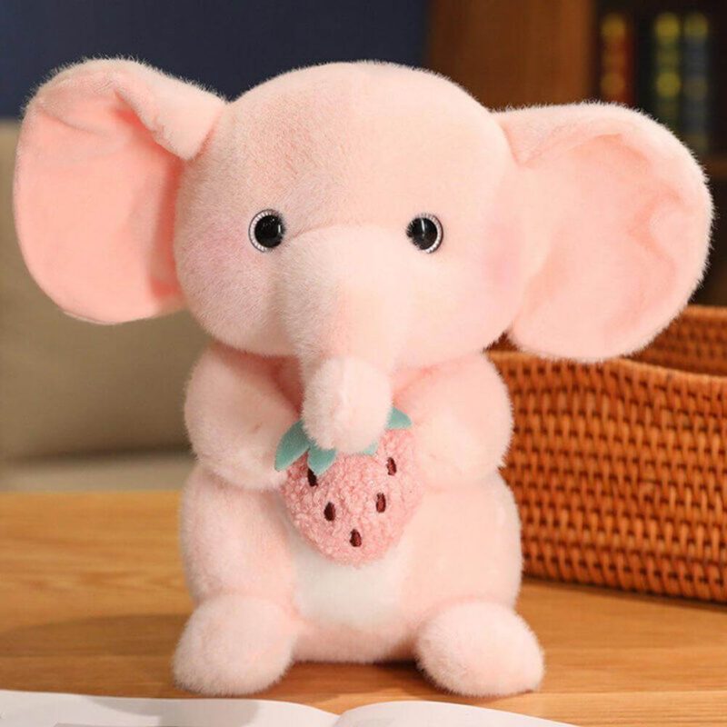 Pink fluffly elephant