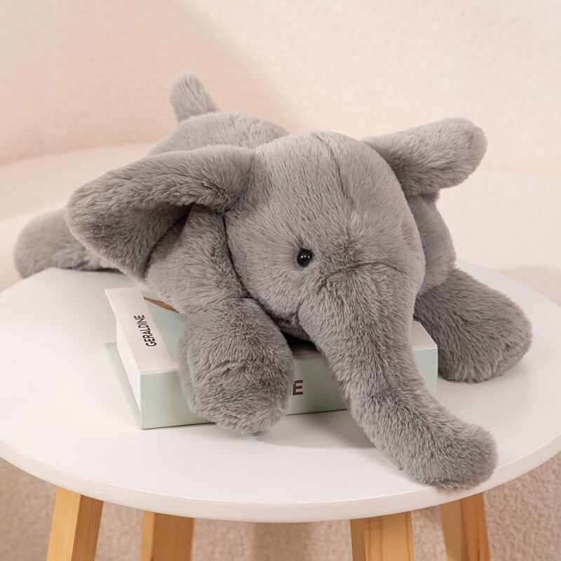 grey super soft elephants