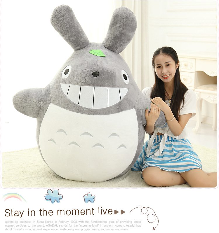 Life Size Totoro Plush - Experience Pure Comfort and Cuteness! -4