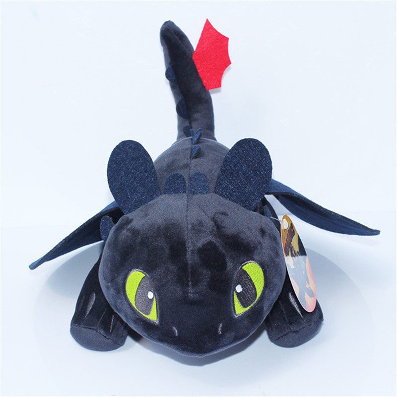 How to Train Your Dragon Toothless Plush｜Dragon 3 Night Fury Plush Toy -4