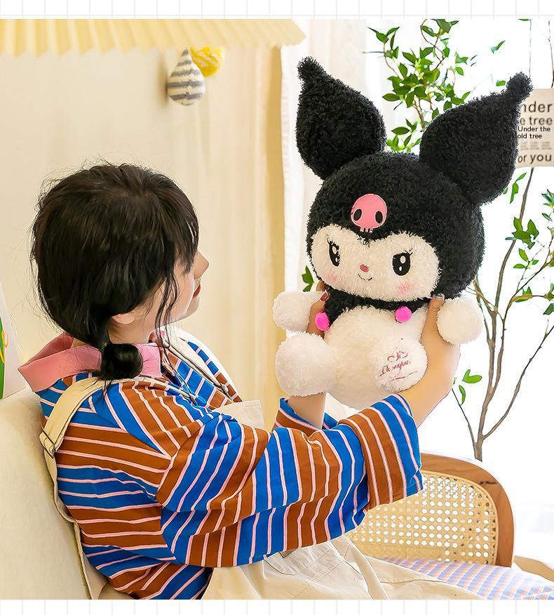 Hello Kitty Kuromi Plush | 27.6-inch Big Size Sanrio Kuromi Plush Toys - Home Decor Pillow Toy -12