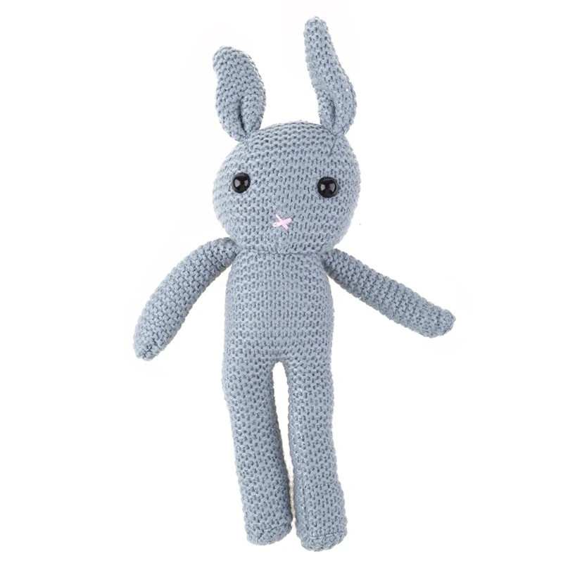 Baby crochet bunny toy stuffed rabbit figure