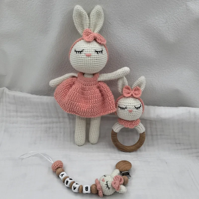 Baby teething toy bunny rabbit design