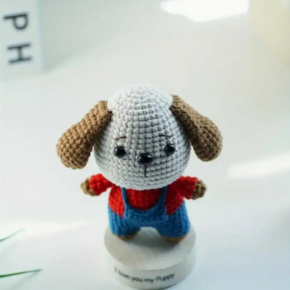 Charming crochet toy