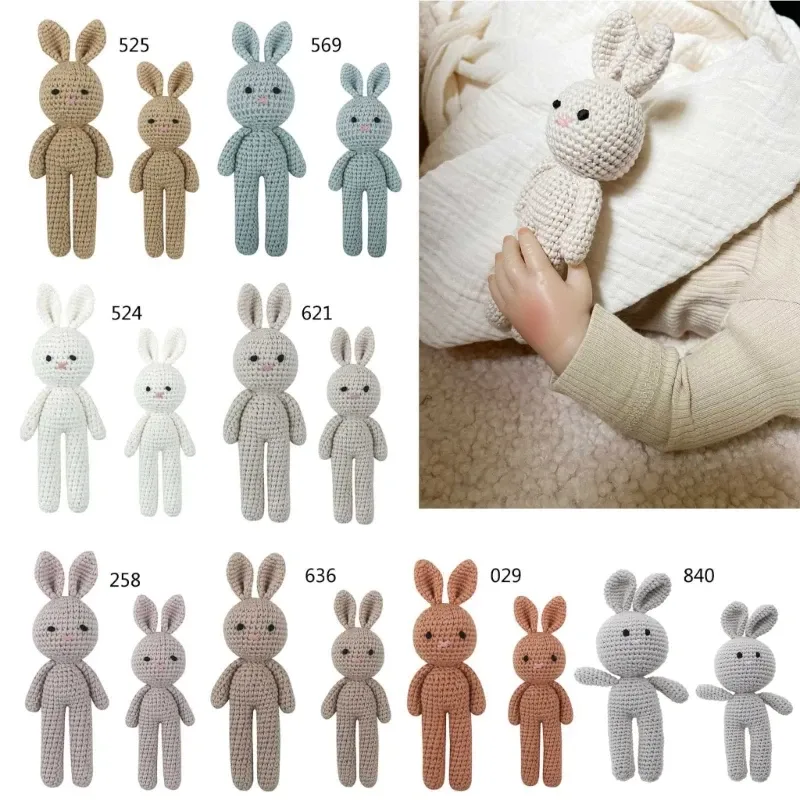 Cotton bunny toy with sound feature