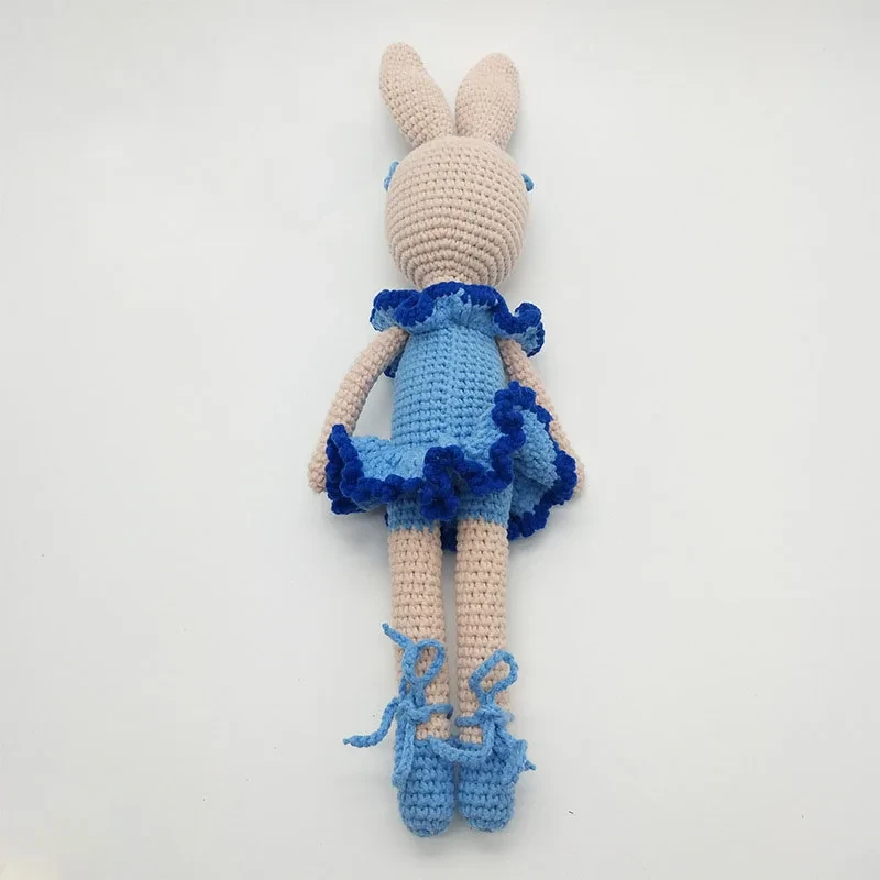 Crochet wool doll for babies