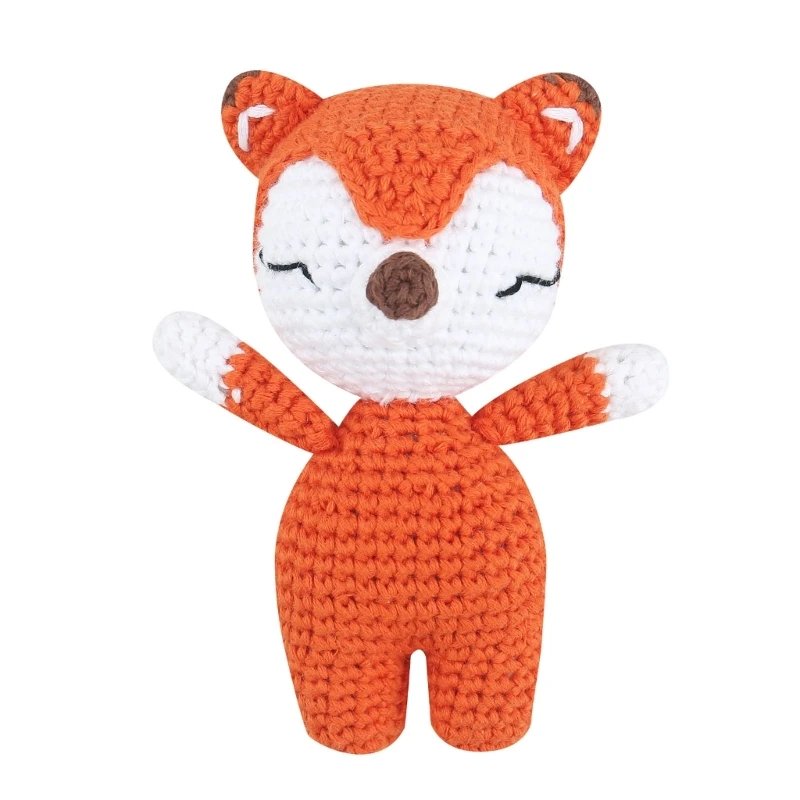 Crocheted stuffed animal toy