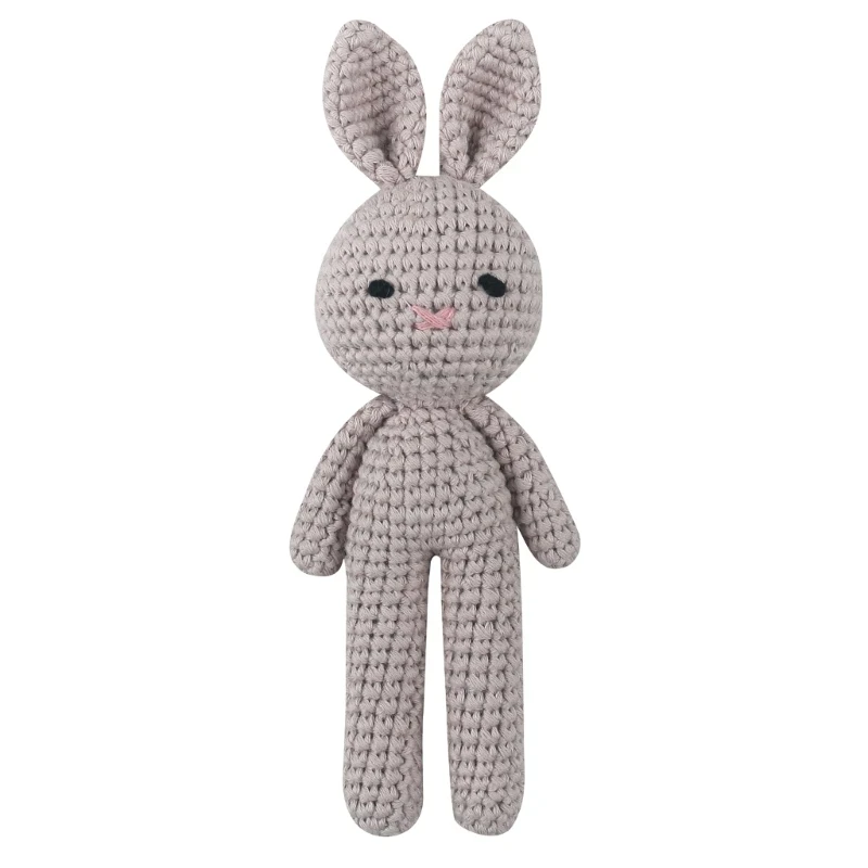 Handmade cotton crochet bunny toy