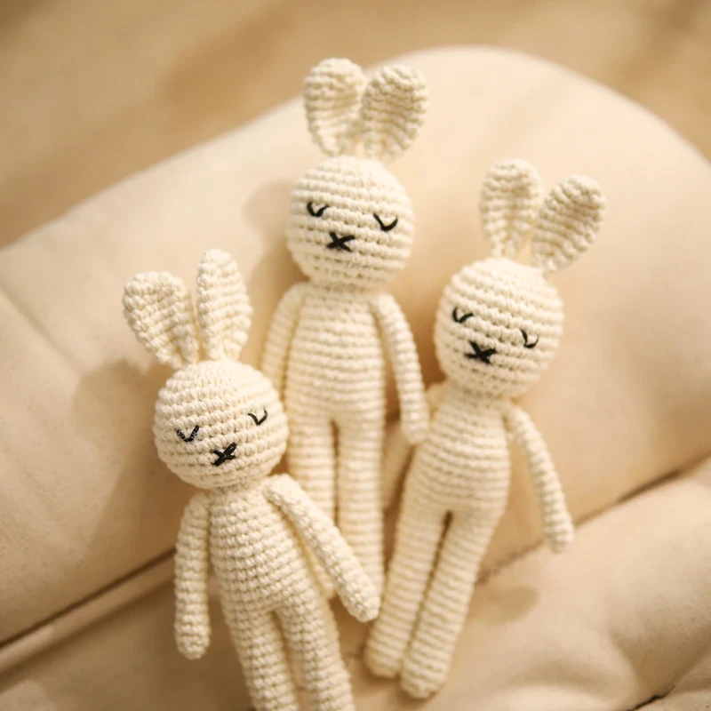 Handmade crochet bunny doll 1