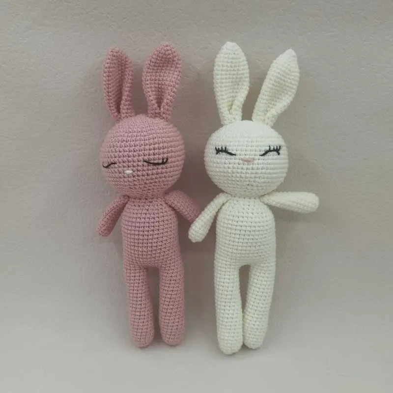 Handmade crochet bunny doll