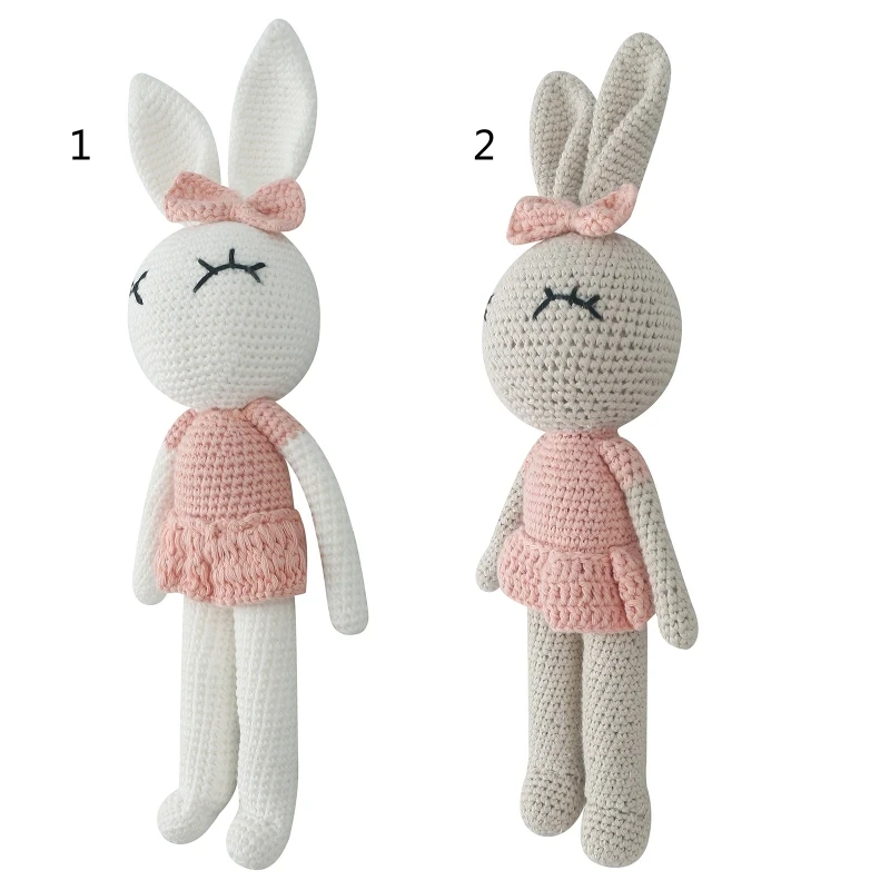 Handmade crocheted rabbit toy for kids