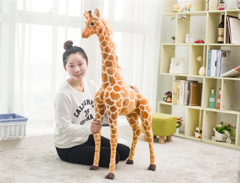 Life Size Giraffe Stuffed Animal | Kawaii Giraffe Plush Toys for Kids Children Baby Birthday Gift -12