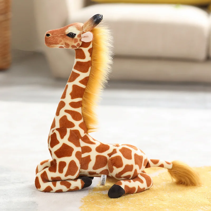 Giant Giraffe Stuffed Animal | 30-60cm Real Life Giraffe Plush -9