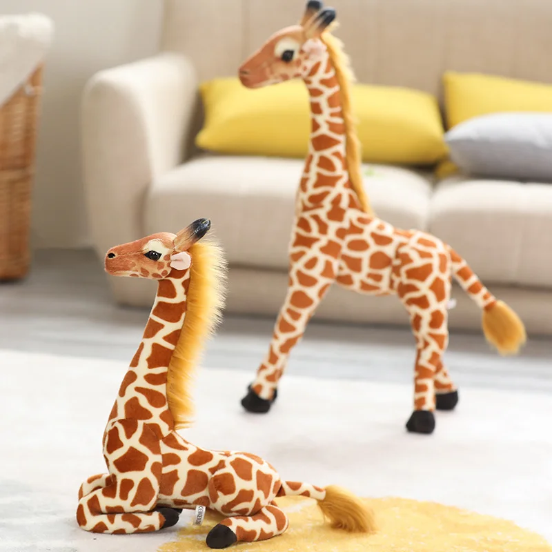 Giant Giraffe Stuffed Animal | 30-60cm Real Life Giraffe Plush -8