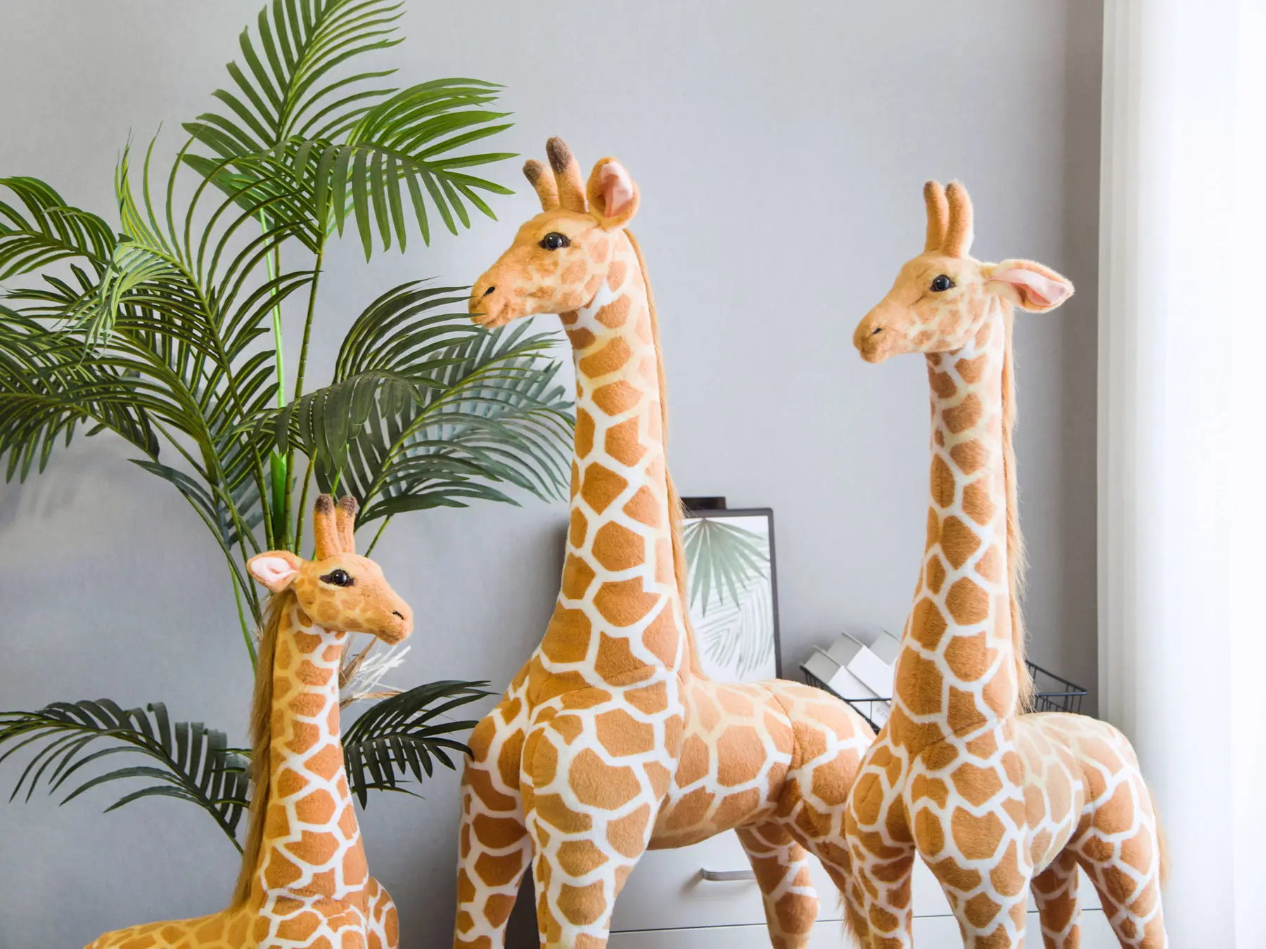 Life Size Giraffe Stuffed Animal | Kawaii Giraffe Plush Toys for Kids Children Baby Birthday Gift -7