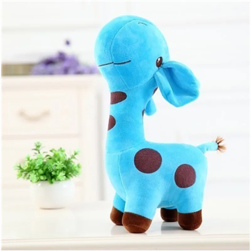 Pink Giraffe Stuffed Animal | Unisex Cute Gift Plush Giraffe - Colorful Gifts toys -4