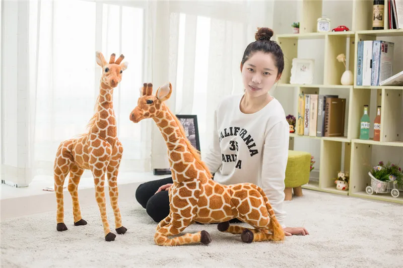 Life Size Giraffe Stuffed Animal | Kawaii Giraffe Plush Toys for Kids Children Baby Birthday Gift -17