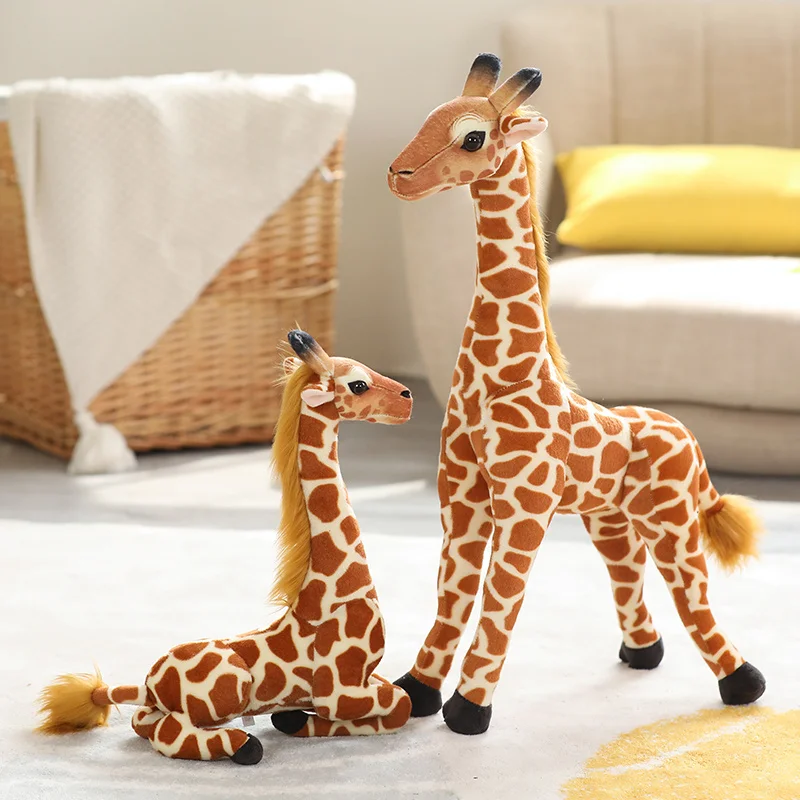 Giant Giraffe Stuffed Animal | 30-60cm Real Life Giraffe Plush -14