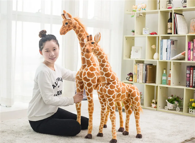 Life Size Giraffe Stuffed Animal | Kawaii Giraffe Plush Toys for Kids Children Baby Birthday Gift -13