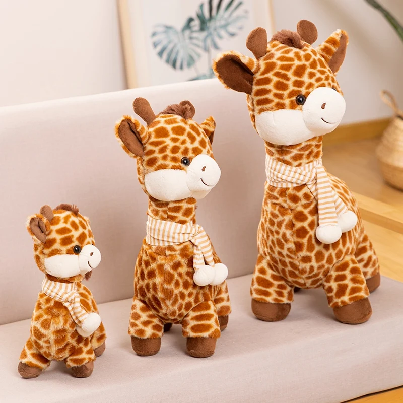 Baby Giraffe Stuffed Animal ｜ 30/45/55cm Giraffe Plush - Party Gift Zoo Plush Animal -7