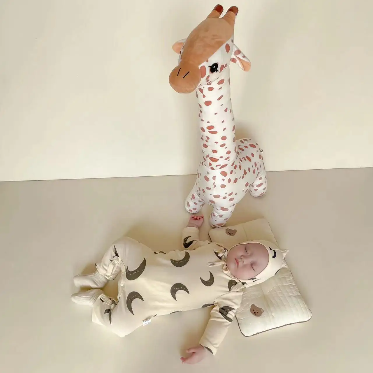 White Giraffe Stuffed Animal | Simulation Giraffe Soft Plush Toys -3