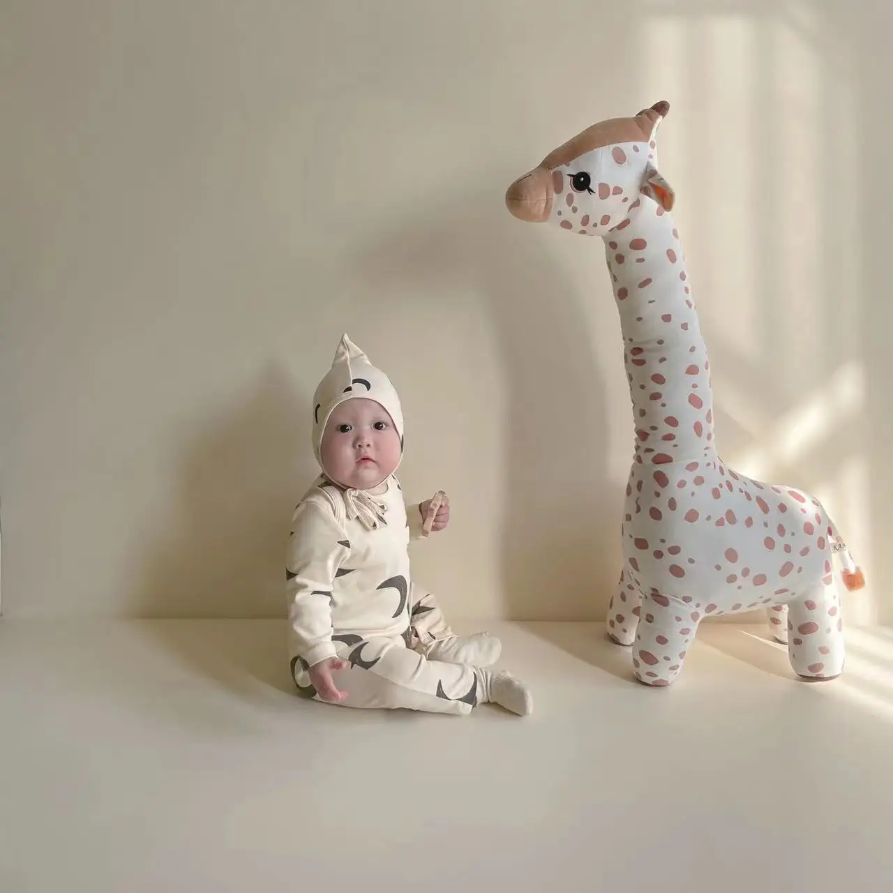 White Giraffe Stuffed Animal | Simulation Giraffe Soft Plush Toys -6