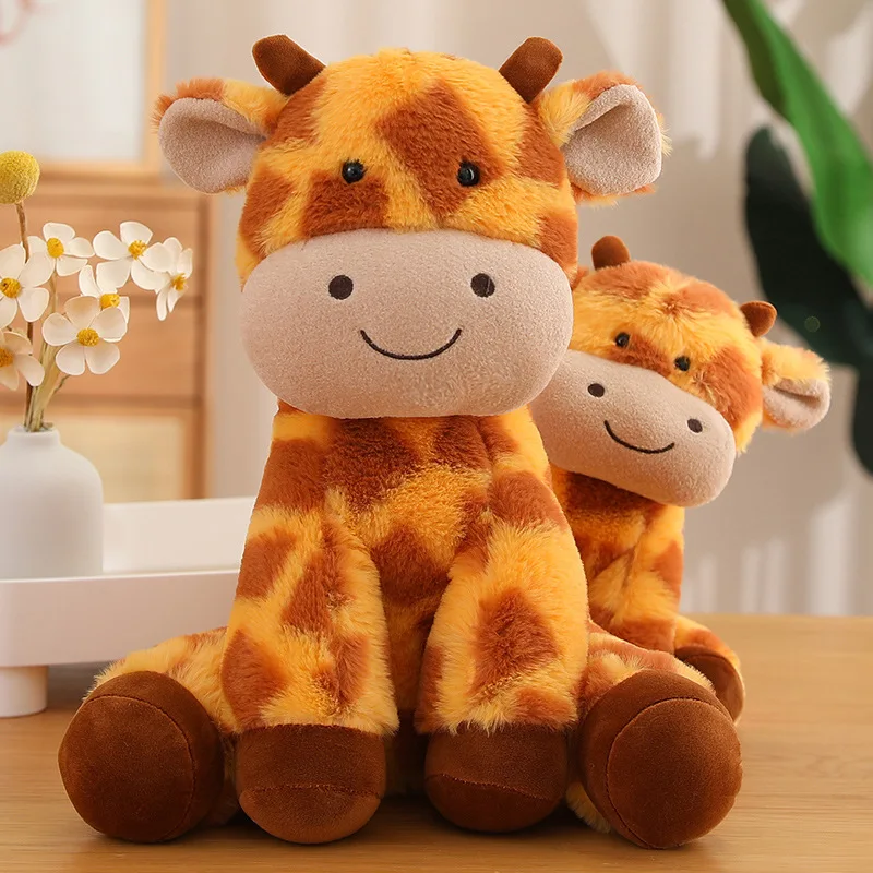 Small Giraffe Stuffed Animal ｜ Cartoon Giraffe  Plush Toy -4