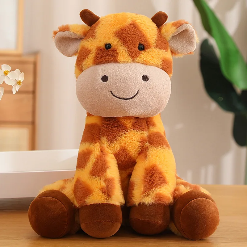 Small Giraffe Stuffed Animal ｜ Cartoon Giraffe  Plush Toy -7