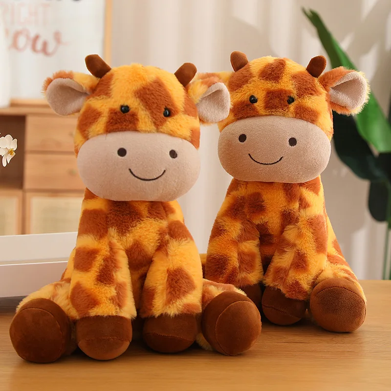 Small Giraffe Stuffed Animal ｜ Cartoon Giraffe  Plush Toy -6